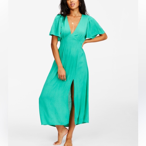 Billabong Other - Billabong Teal Maxi Swim Cover-Up